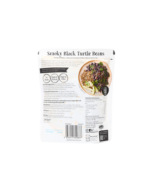 Smoky Black Turtle Beans (Ready To Eat)