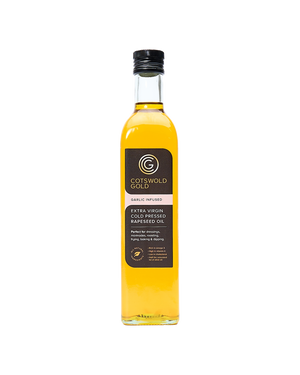 Cold Pressed Rapeseed Oil With Garlic (500Ml)