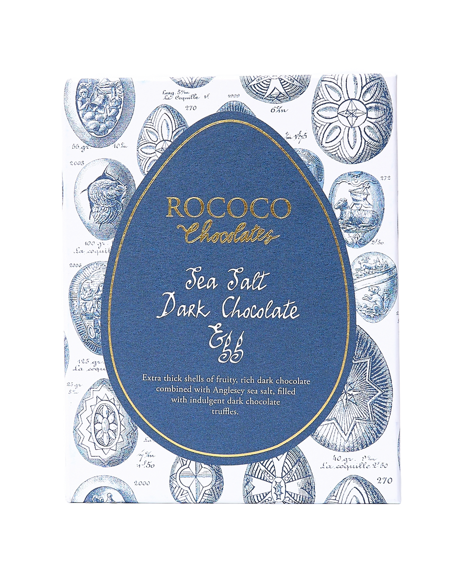 Dark Sea Salt Chocolate Easter Egg