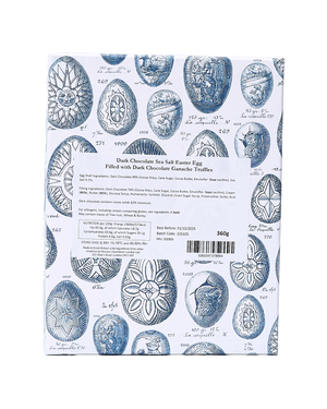 Dark Sea Salt Chocolate Easter Egg