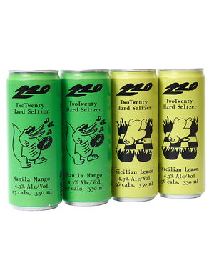 Hard Seltzer Mixed Pack (Sicilian Lemon And Manila Mango)