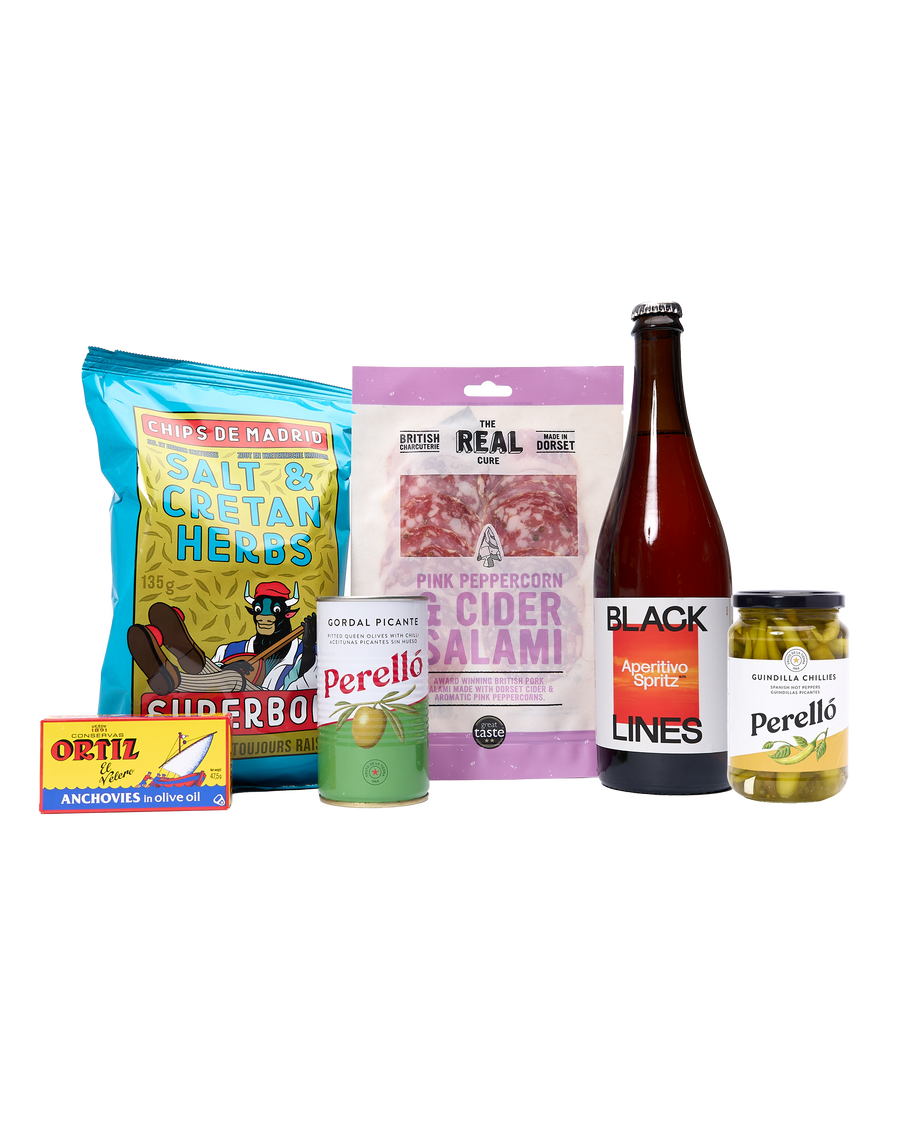 'Aperitivo Spritz & Snacks’ Box By Black Lines