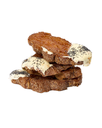 White-Choc, Lemon & Poppy Seed Croissant Biscotti