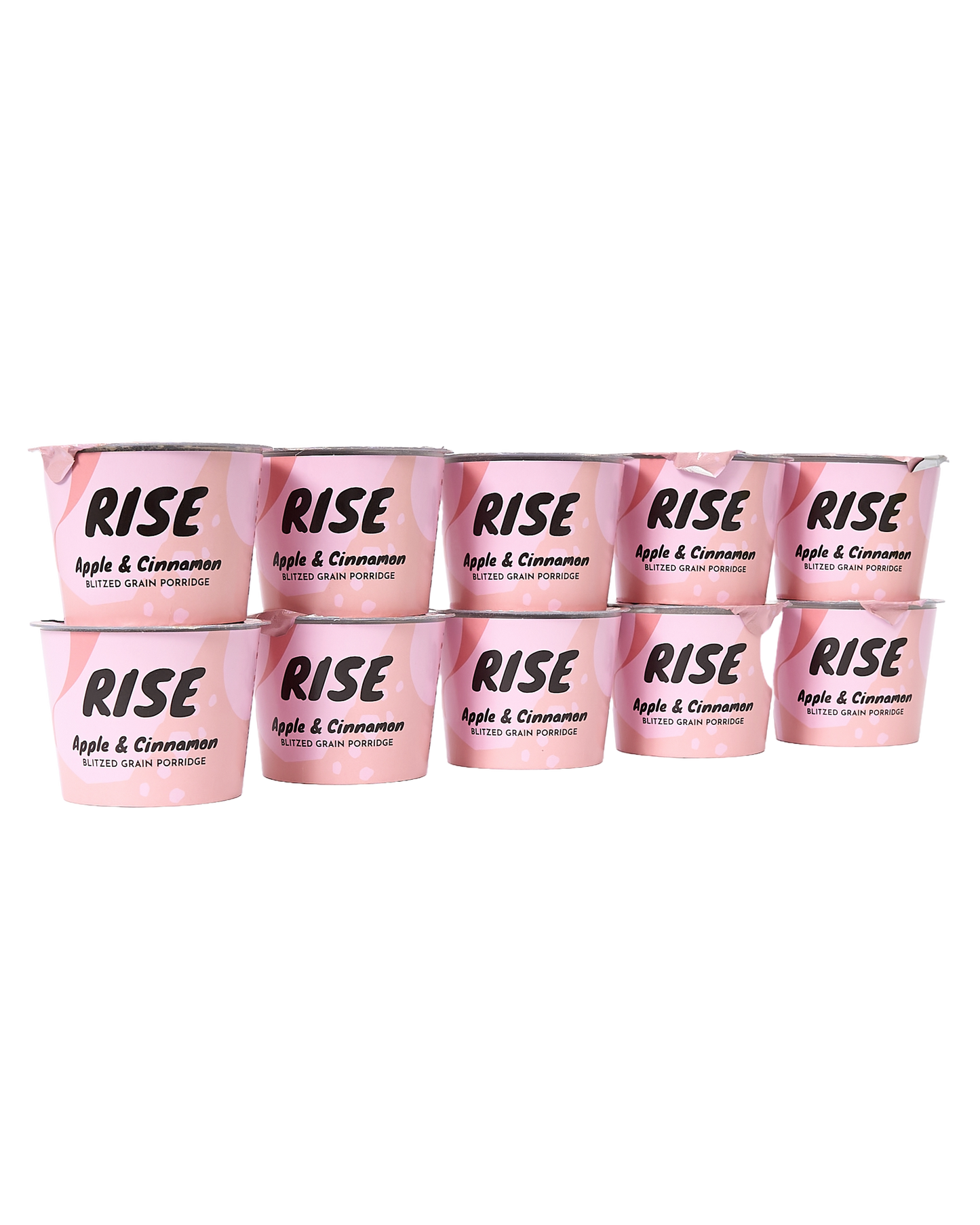 Apple & Cinnamon Porridge Pots (10 Pots)