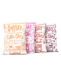 Crunchy Pitta Chips: The Full Set