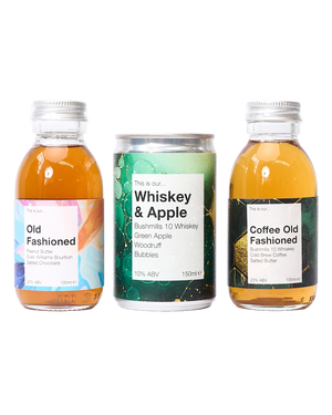 Whiskey Lovers Mini Cocktails Bundle