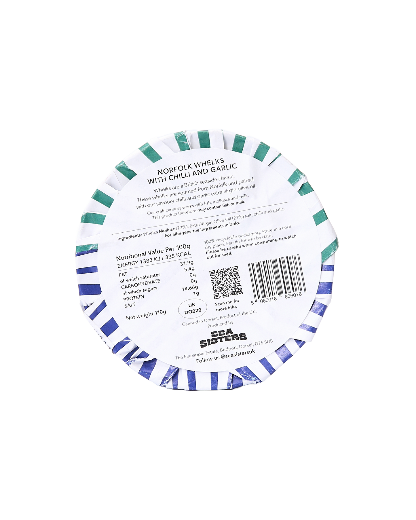 Norfolk Whelks In Chilli And Garlic Oil