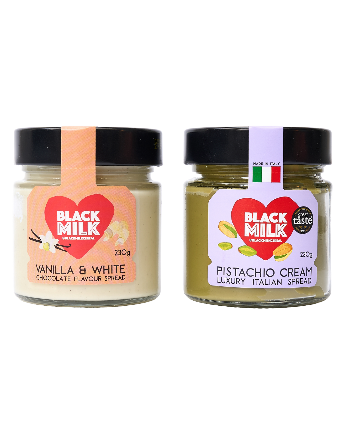 Sweet Spread Duo: Pistachio & White Choc