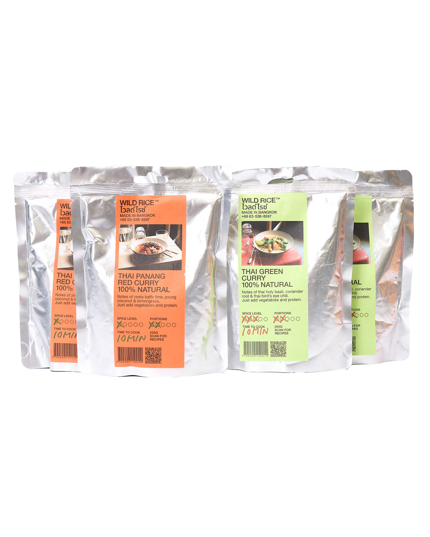 Authentic Thai Curry Duo: Red & Green