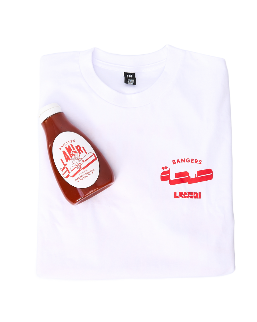 Lamiri Harissa x Bangers Sauce & Tee Bundle (Extra Large)