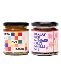 Malay Peanut Sauce & Chilli Oil Duo