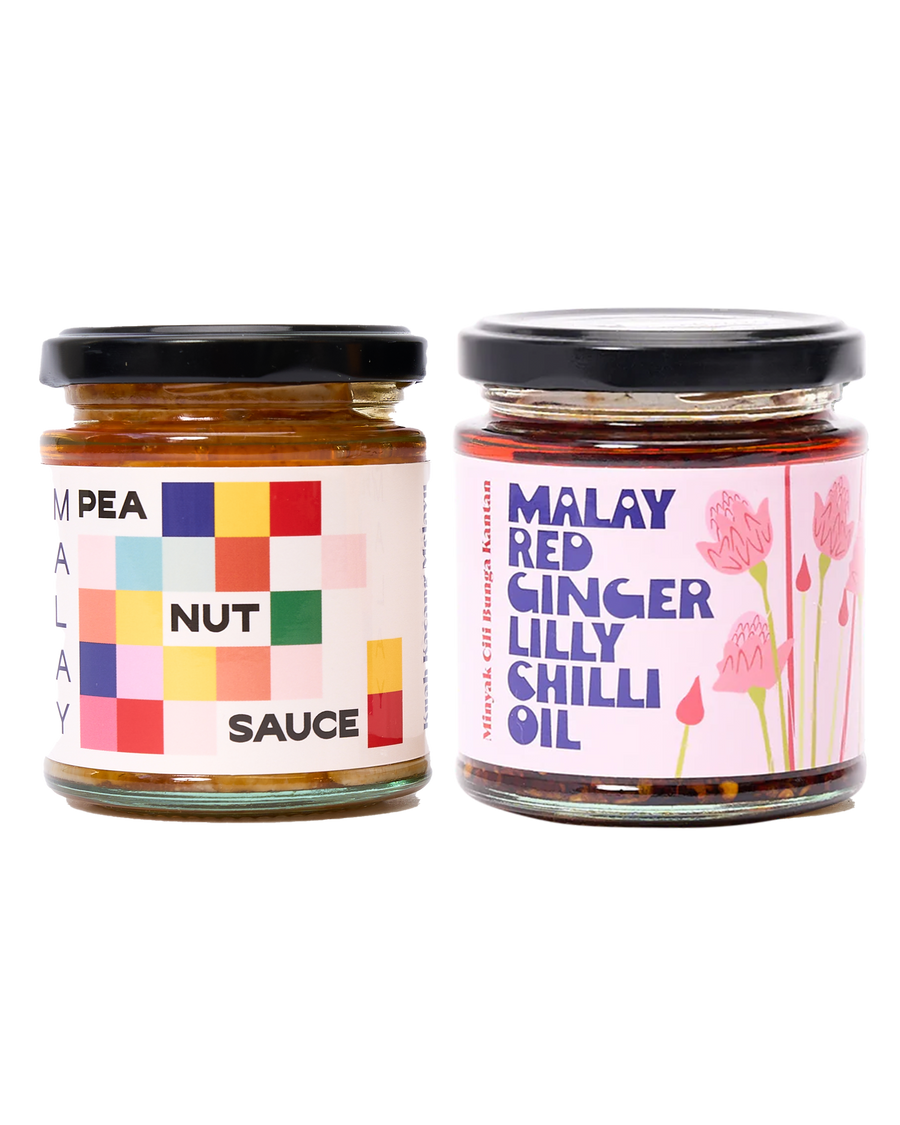 Malay Peanut Sauce & Chilli Oil Duo