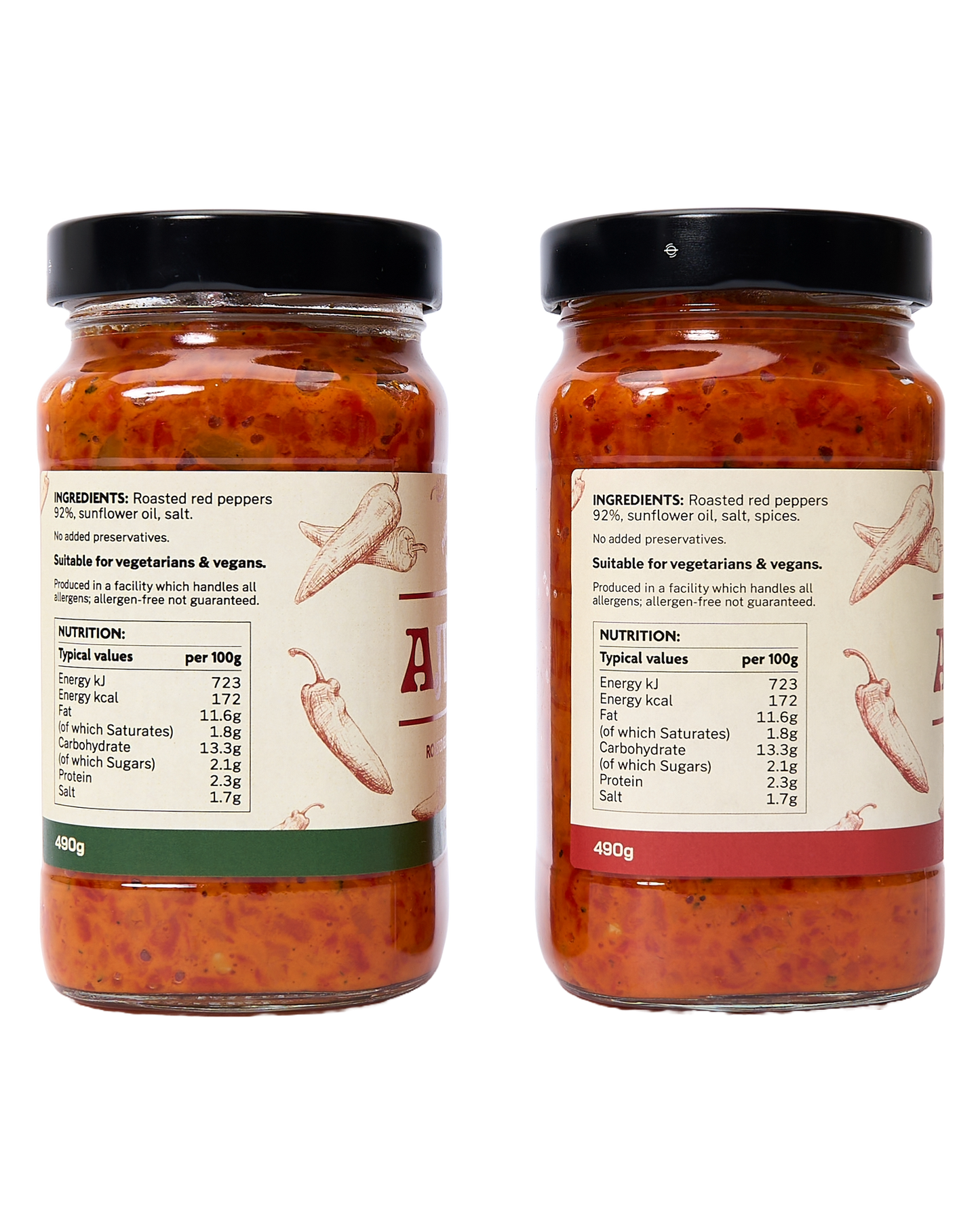 Ajvar Duo: Mild & Hot