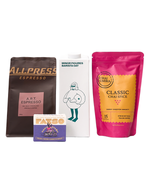 Dirty Chai Latte Box By Mira Manek