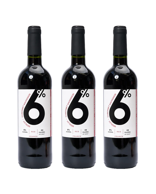 Mid-Strength Red Wine (3 Bottles)