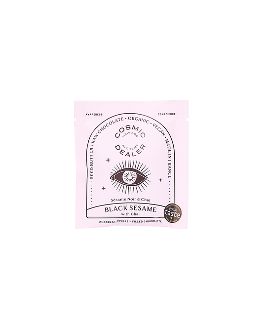 Chai & Black Tahini Chocolate