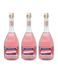 White Strawberry Negroni Trio
