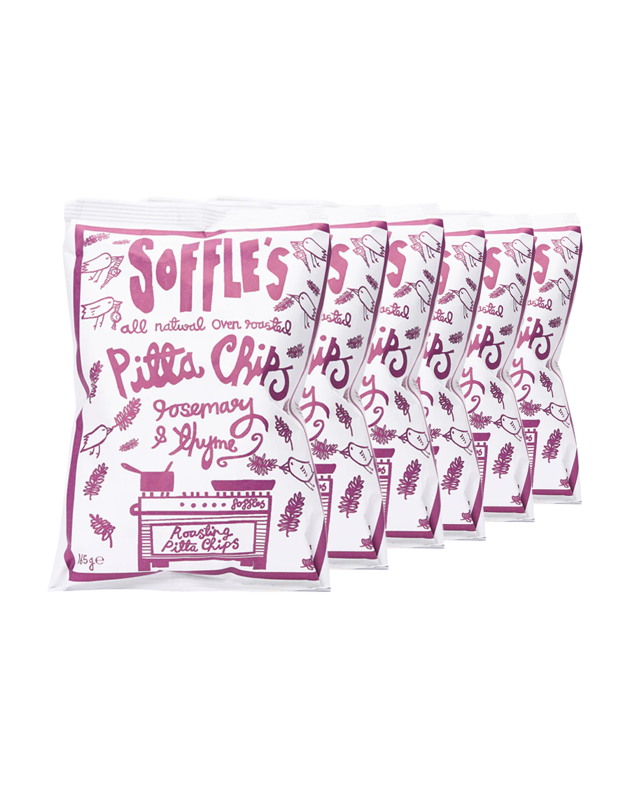 Rosemary & Thyme Pitta Chips (6 Pack)