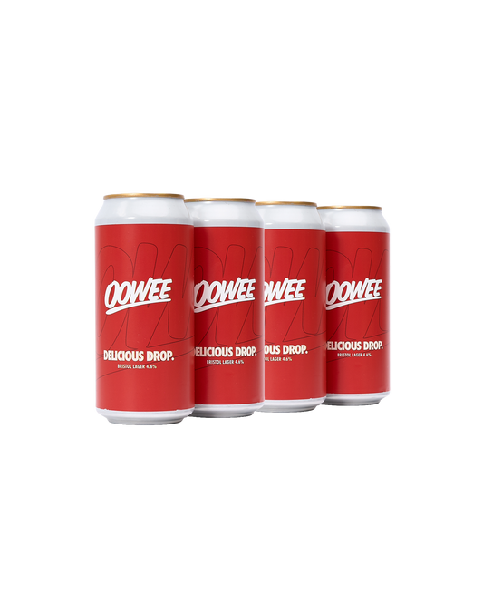 Oowee X New Bristol Brewery Lager (4 Pack)
