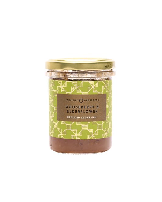 Gooseberry & Elderflower Low-Sugar Jam