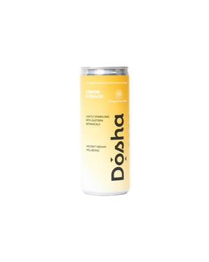 Lemon & Peach Soda: Natural Energy & Gut Health