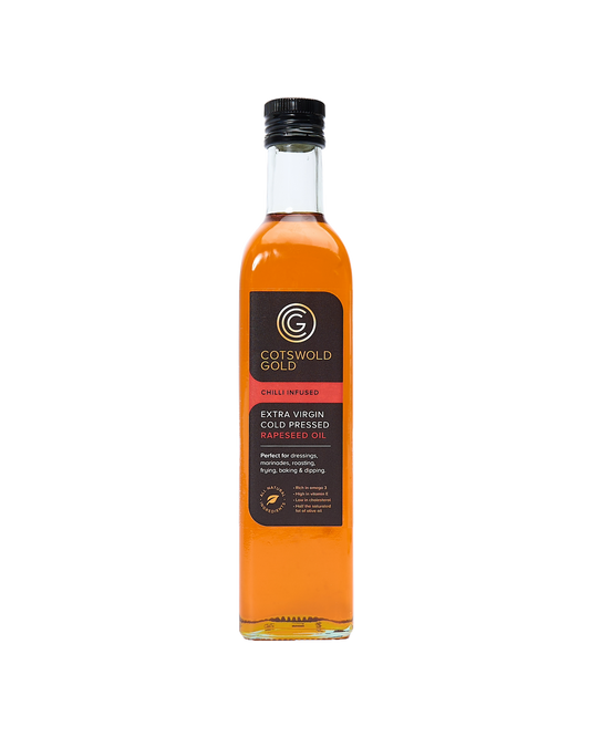 Cold Pressed Rapeseed Oil With Chilli (500Ml)