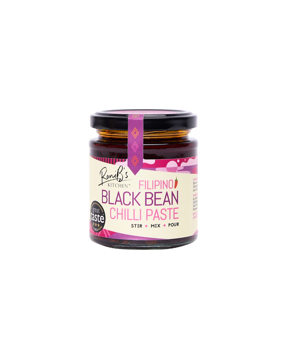 Filipino Black Bean Chilli Paste