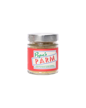 Pepe's Parm, Vegan Parmesan Topping