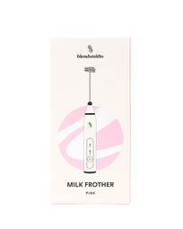 Pink Hand-Held Milk Frother