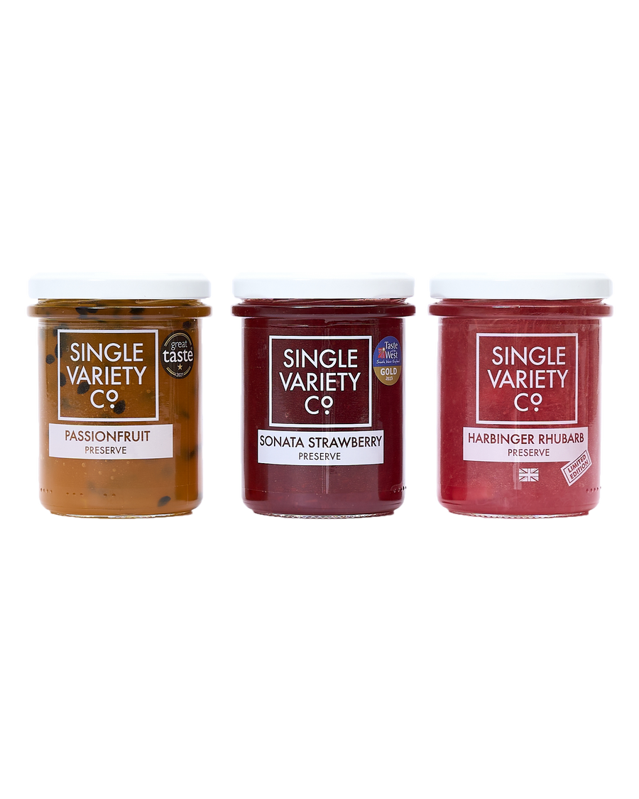 Trio of Single Variety Jams