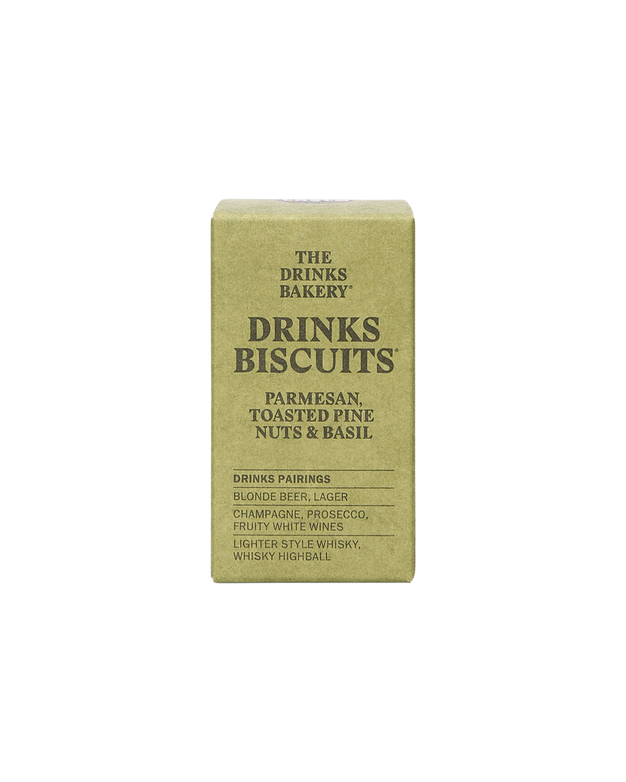 Parmesan, Toasted Pine Nuts & Basil Biscuits - Mini