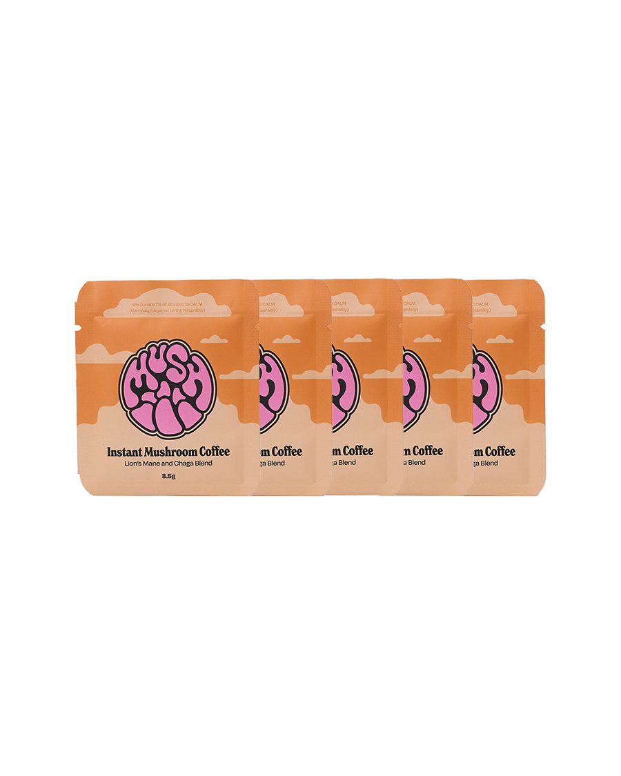 5-Day Focus Bundle: Adaptogenic Instant Mushroom Coffee