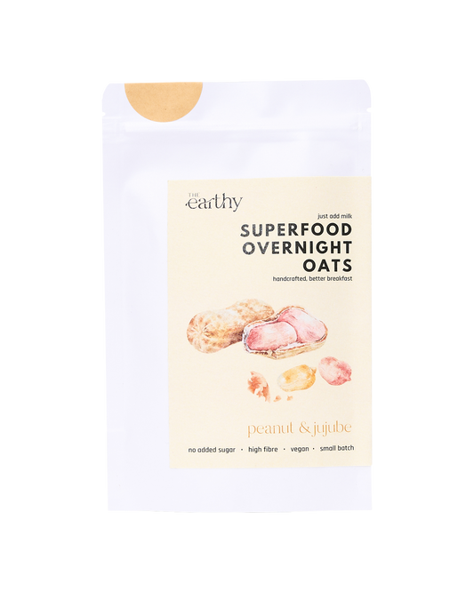 Peanut & Jujube Overnight Oats