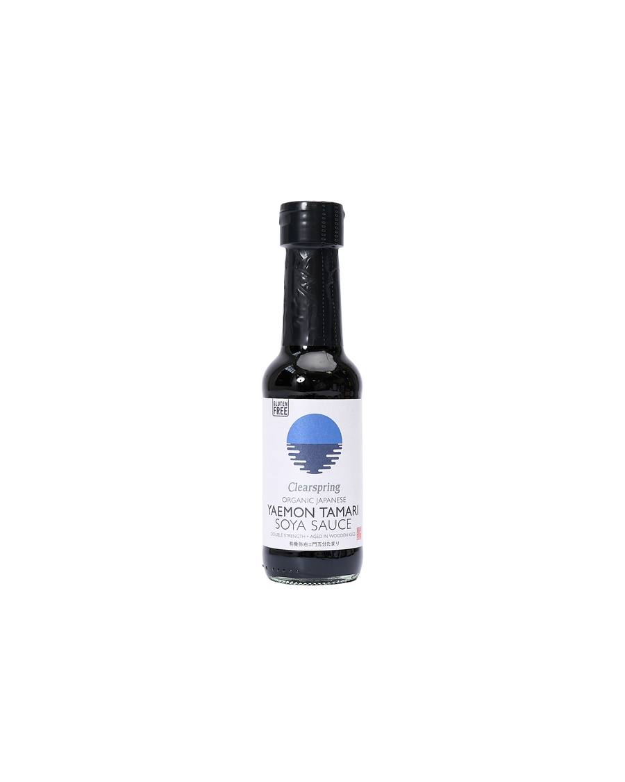 Organic Yaemon Double-Strength Tamari Soy Sauce (small)