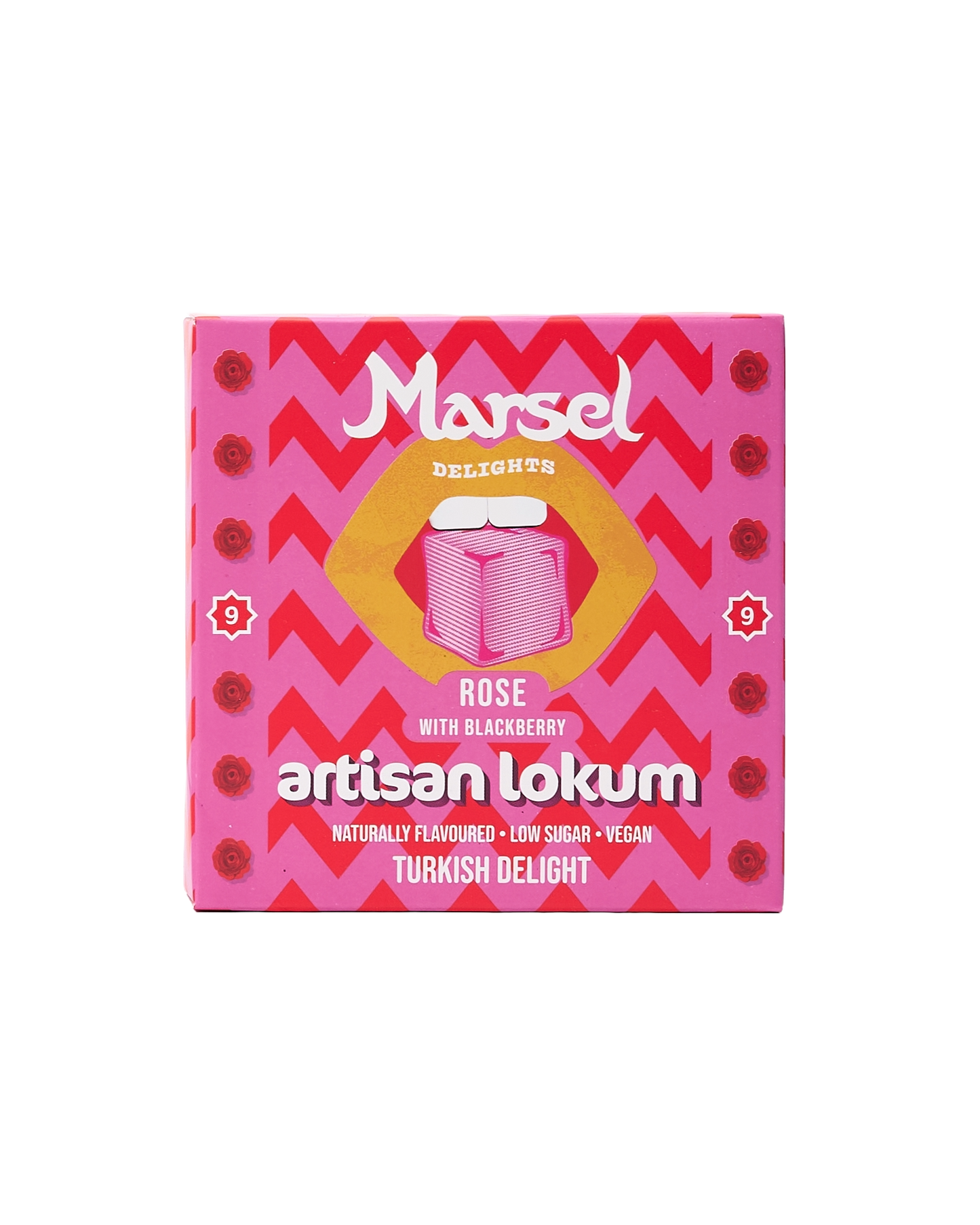 Rose & Blackberry Lokum Turkish Delights