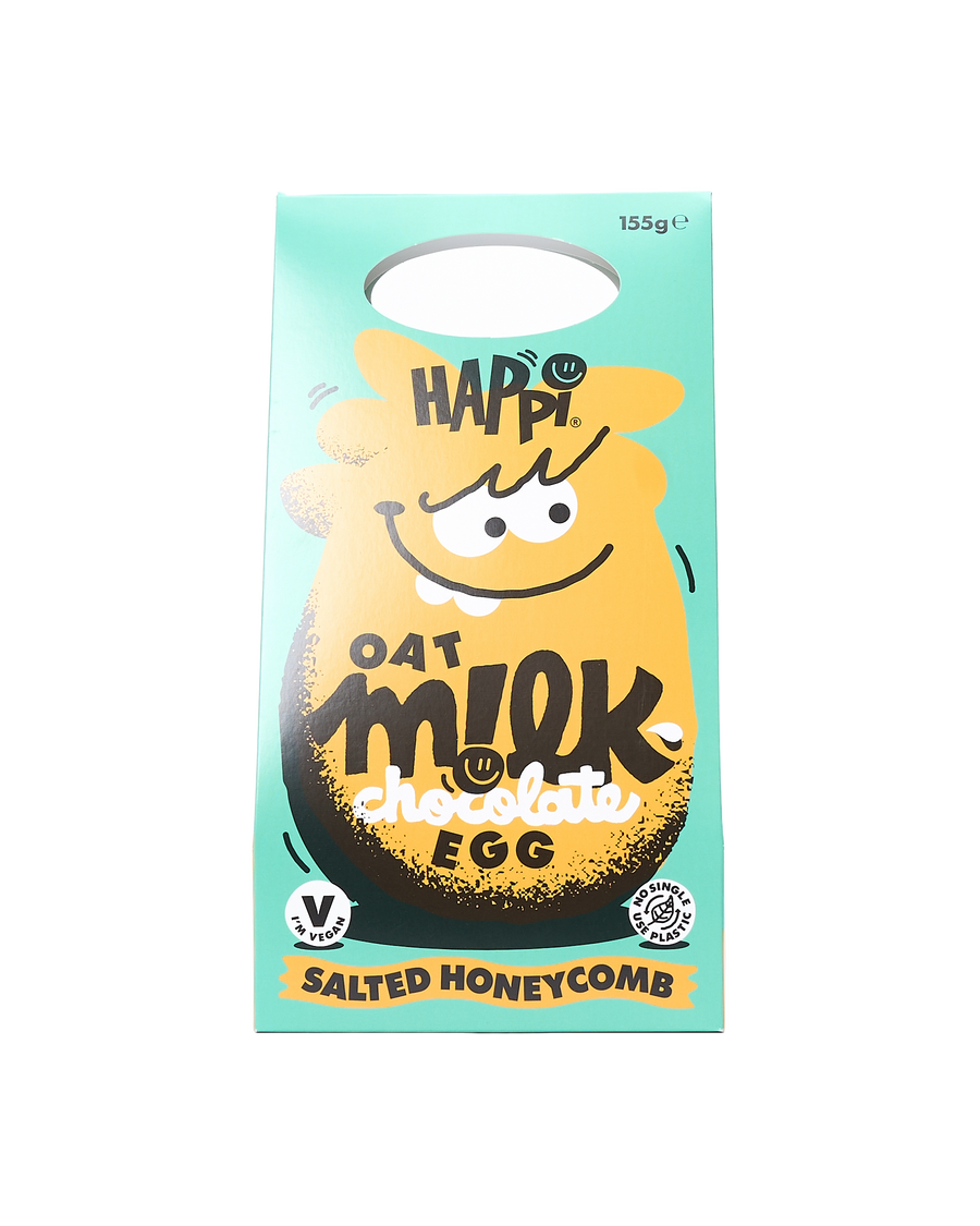 Oat M!Lk Chocolate Salted Honeycomb Easter Egg