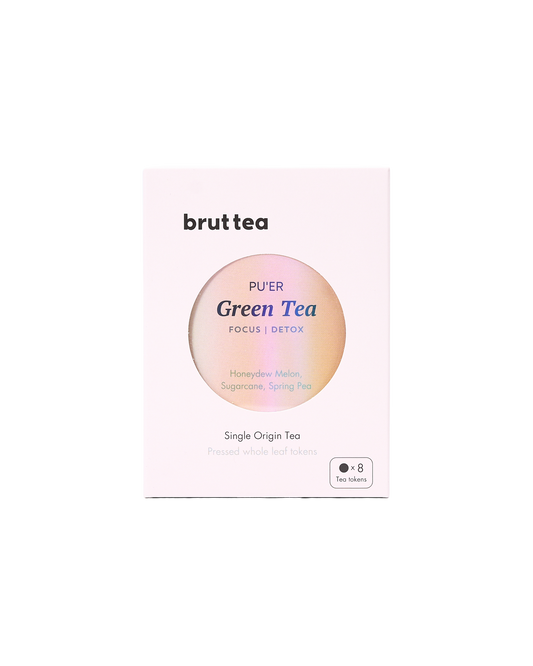 Loose-Leaf Pu'er Green Tea Token Box