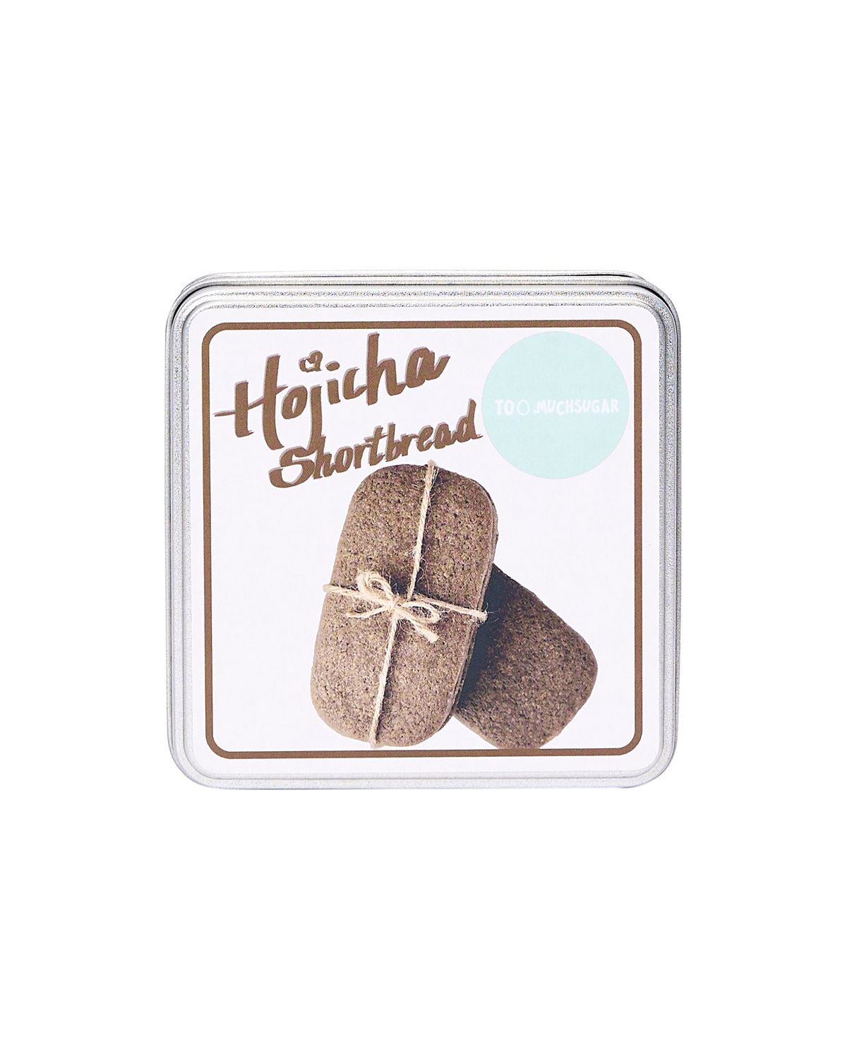 Japanese Hojicha Shortbread Biscuit Tin