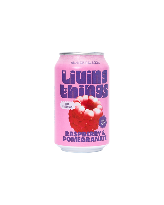 Raspberry & Pomegranate Prebiotic Soda
