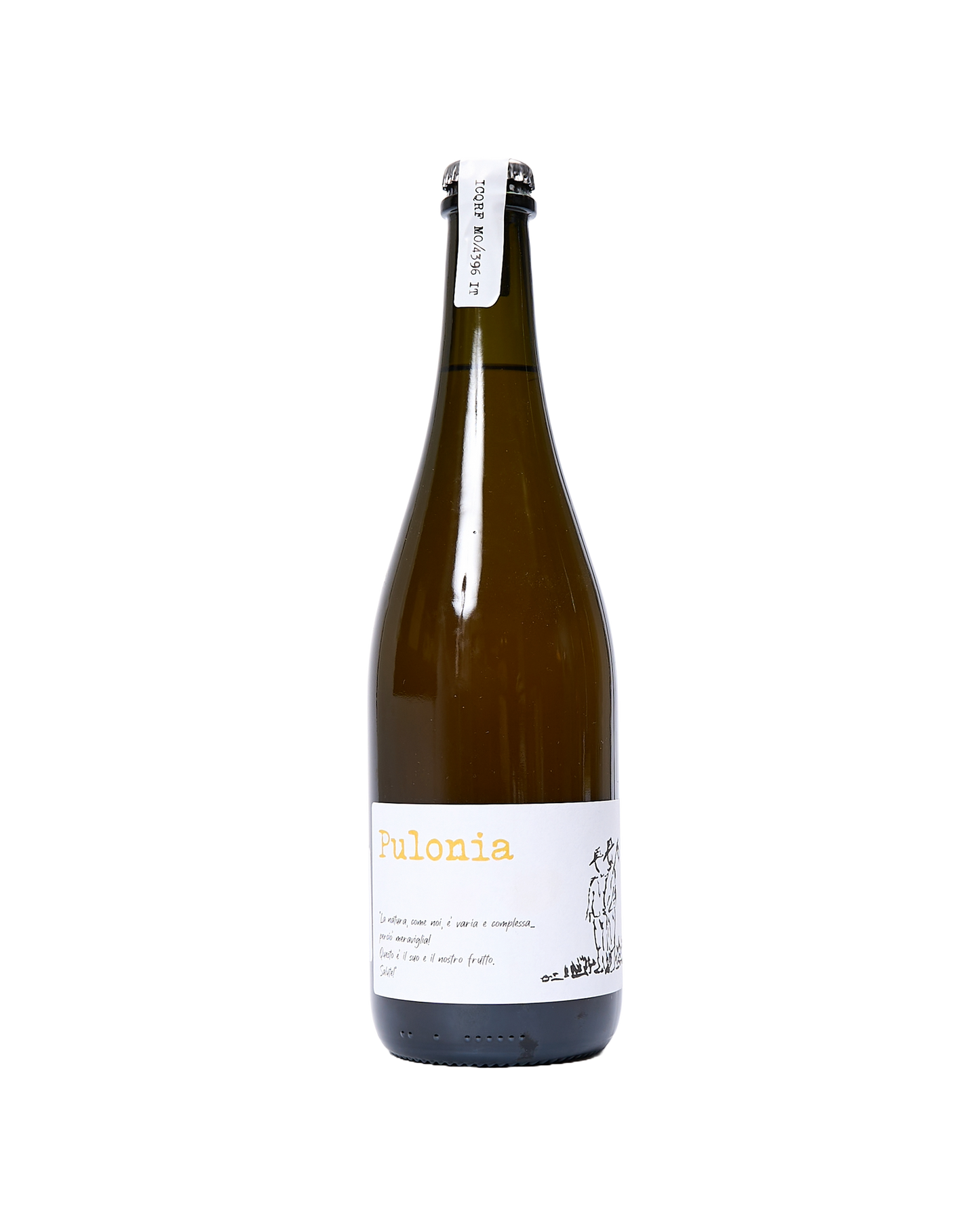 Pulonia' Sparkling White Wine, Italy