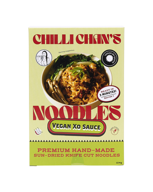 Knife-Cut Instant Noodles with XO Sauce