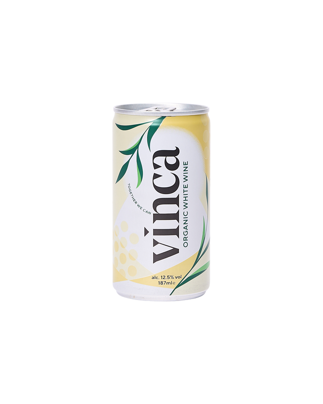 Organic Canned White Wine