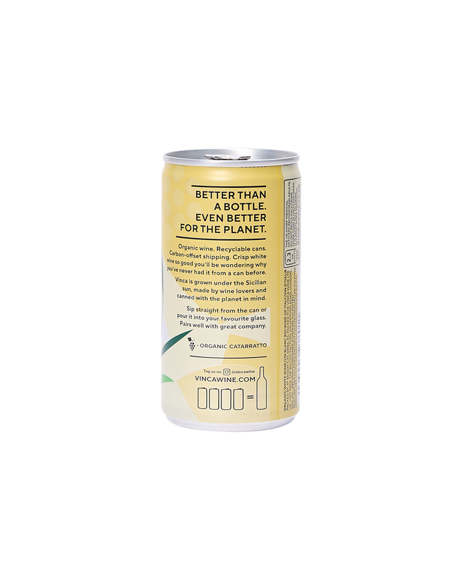 Organic Canned White Wine