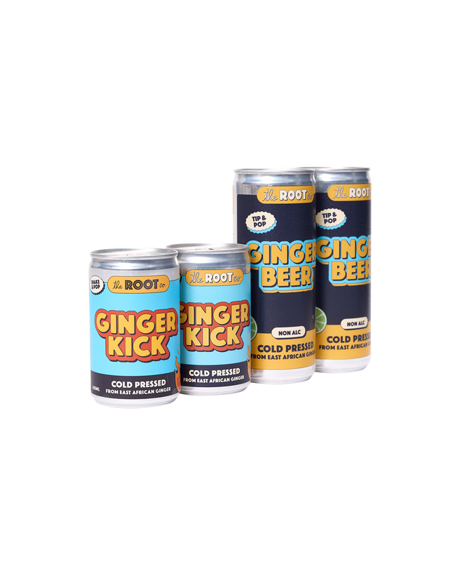 Ginger Beer + Ginger Kick - Mixed Pack