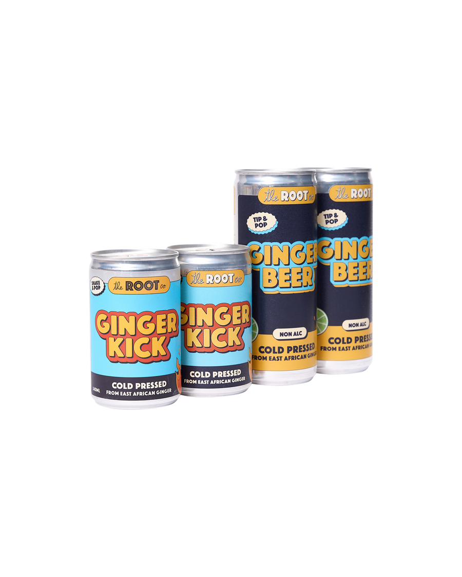 Ginger Beer + Ginger Kick - Mixed Pack