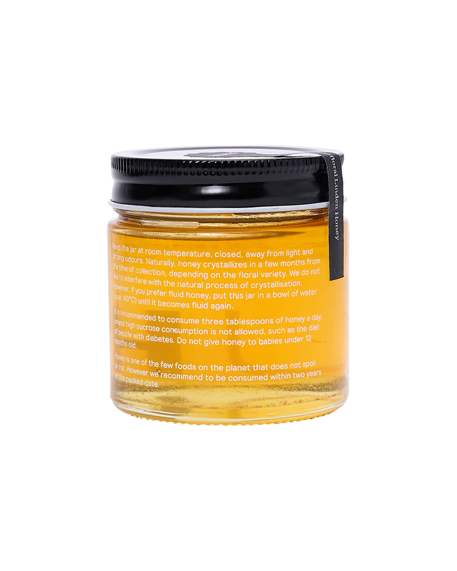 Raw Monofloral Linden Honey