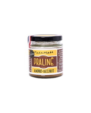 Classic Praliné Spread: Hazelnut + Almond (67% nuts)