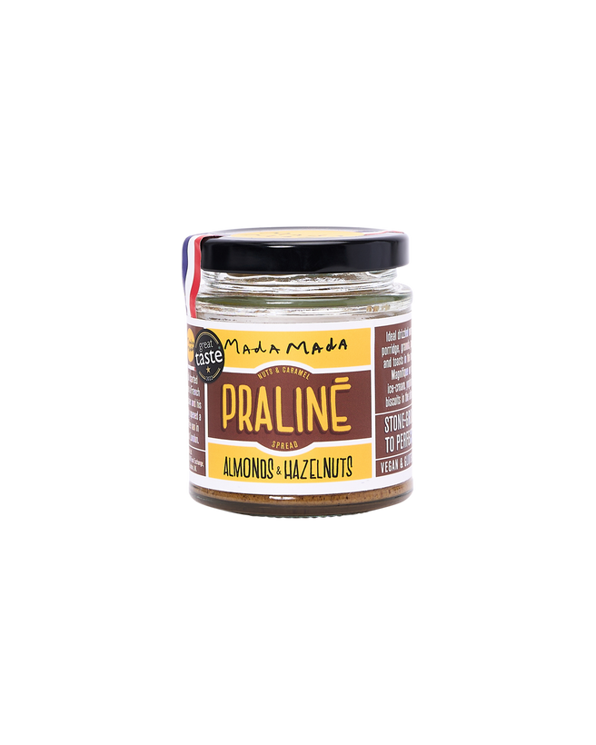 Classic Praliné Spread: Hazelnut + Almond (67% nuts)