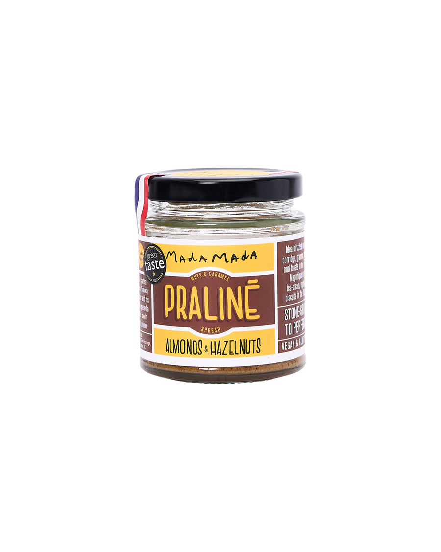 Classic Praliné Spread: Hazelnut + Almond (67% nuts)