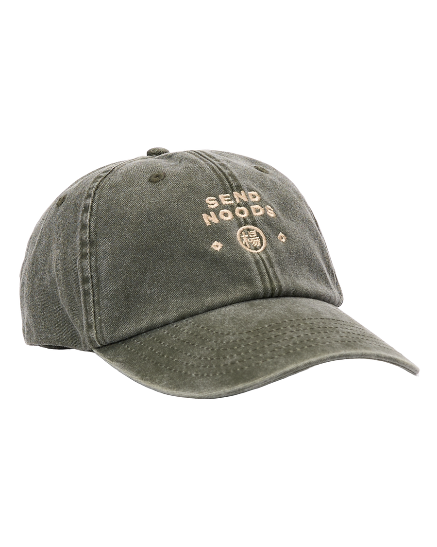 Send Noods Cap (Washed Olive)